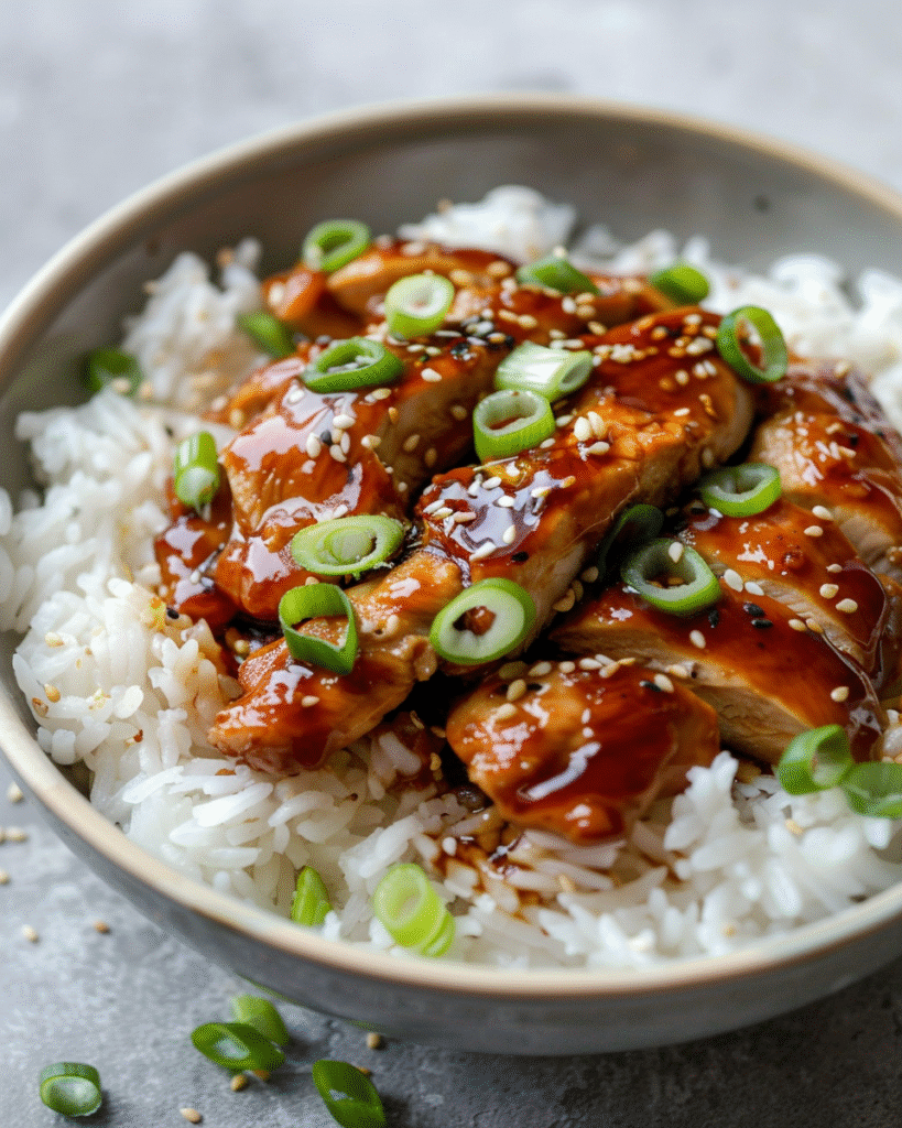 Stovetop Teriyaki Chicken