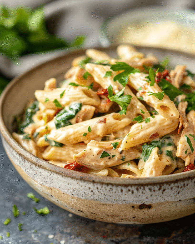 rotisserie chicken pasta