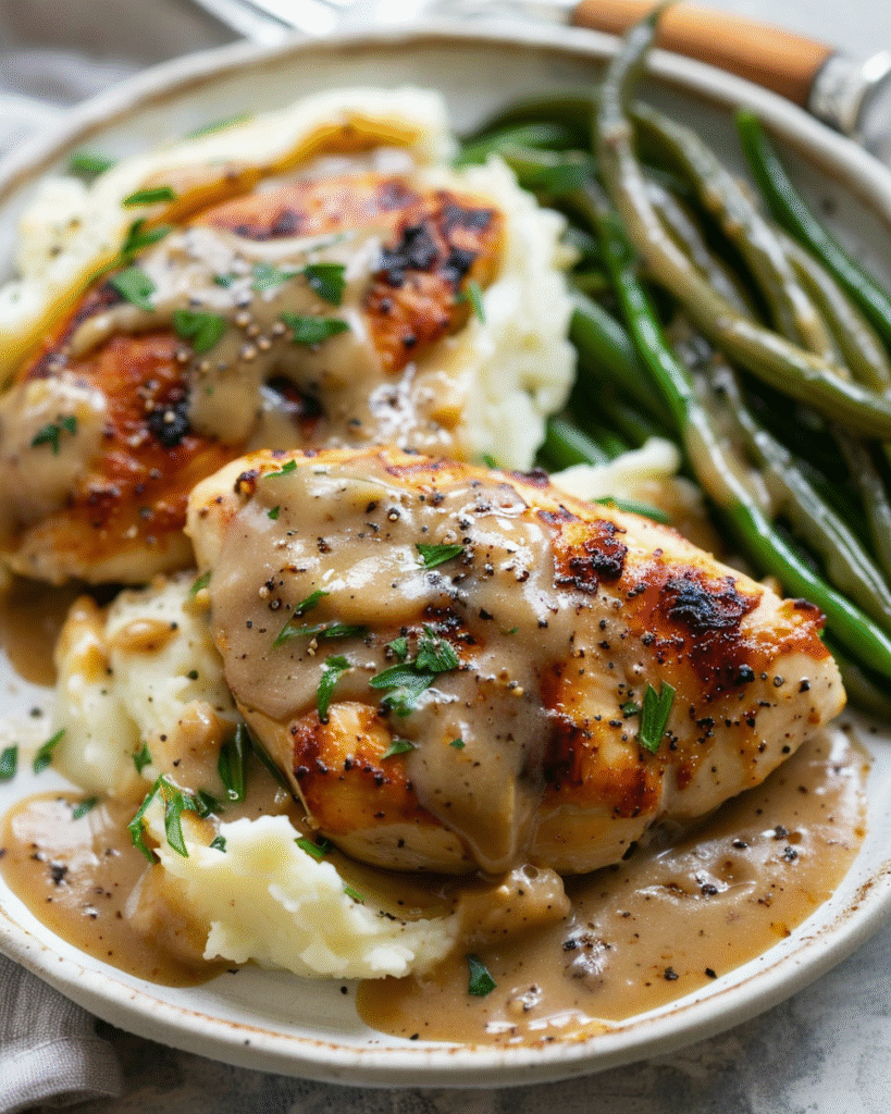 Creamy Garlic Chicken Recipe